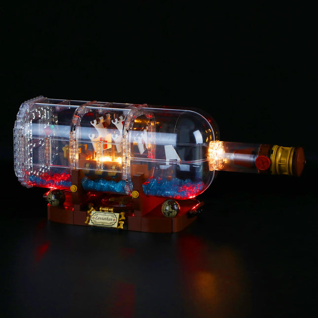 LightBrix™️ LED-Beleuchtungsset für das Bausteinset 21313 Schiff in der Flasche