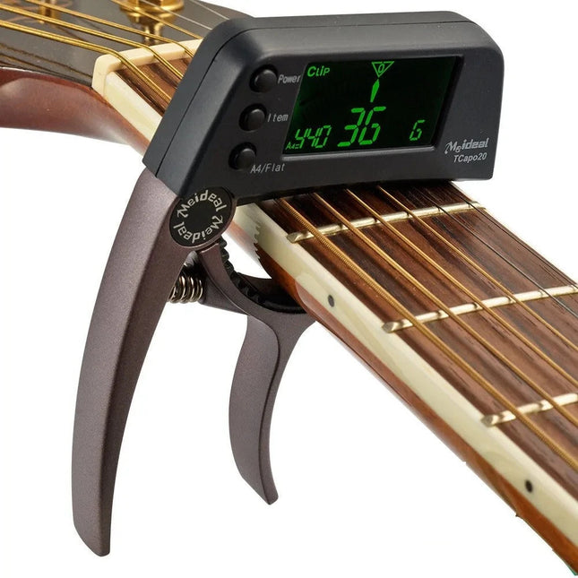 ChromaTune 2-in-1 Guitar Capo Tuner