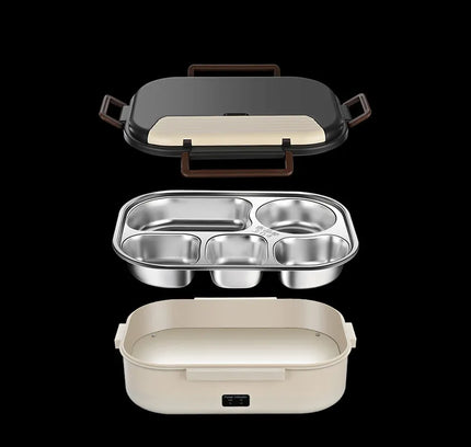 HeatMaster™️ Stainless Steel Electric Lunch Box