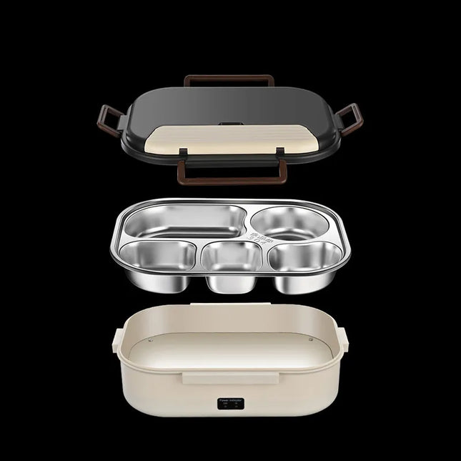 HeatMaster™️ Stainless Steel Electric Lunch Box