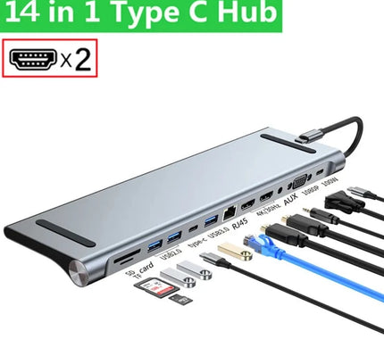 PortMaster™️ 14-in-1 USB Hub