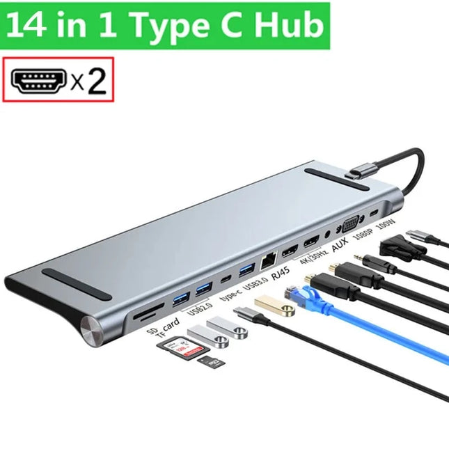 PortMaster™️ 14-in-1 USB Hub