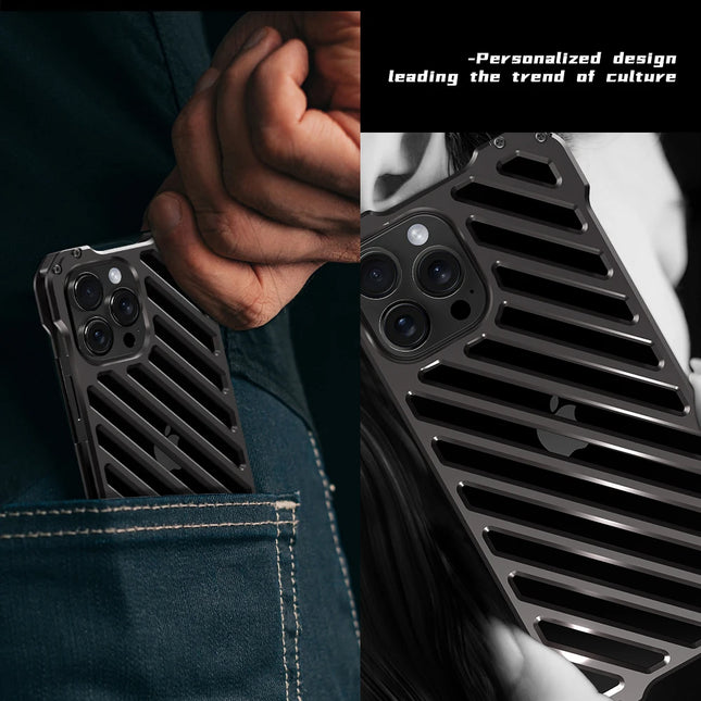 ArmorGuard™️ Metallhülle für iPhone 15 14 13 12 Pro Max Plus