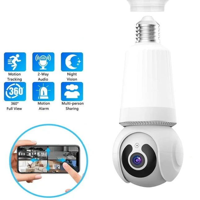 VisiSecure E27 Smart Bulb Camera