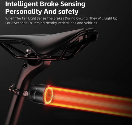 LumenX SmartGlow Wireless Rear Bike Light