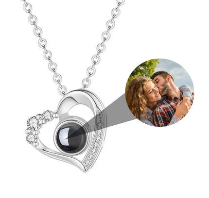 HeartfeltMemory™️ Personalized Photo Projection Necklace