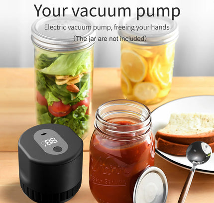 JarMaster™️ Electric Mason Jar Vacuum Sealer Kit