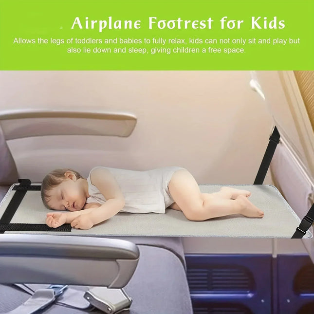 Kids Airplane Seat Extender & Foot Rest Travel Hammock