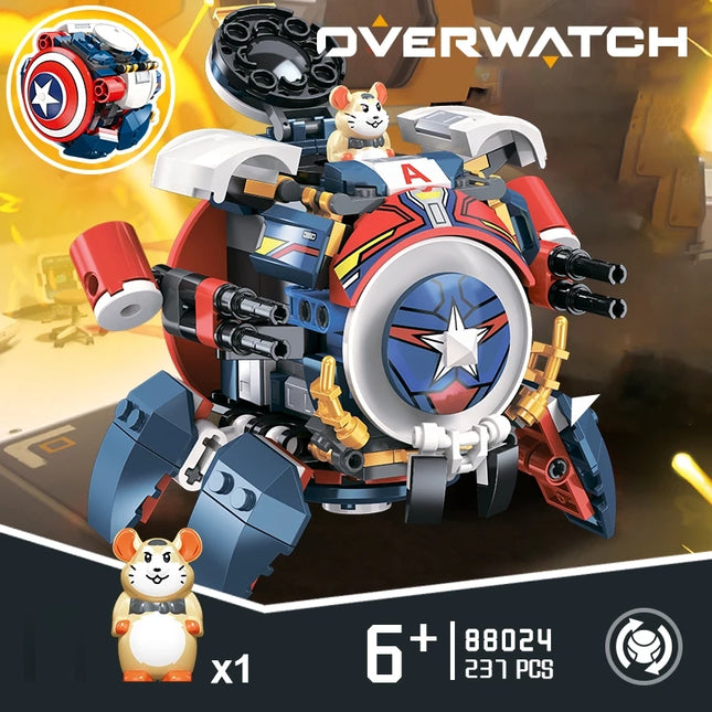 HamsterHavoc™️ Overwatch Lego-kompatibles Spielzeug