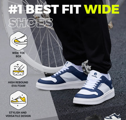 StepComfort FitVille Wide Sneakers