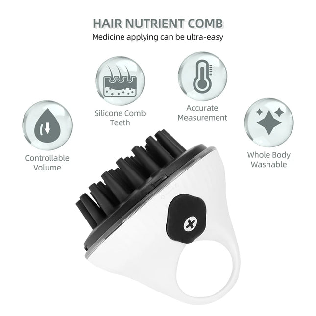 Scalp Treatment Applicator for Hair Regrowth