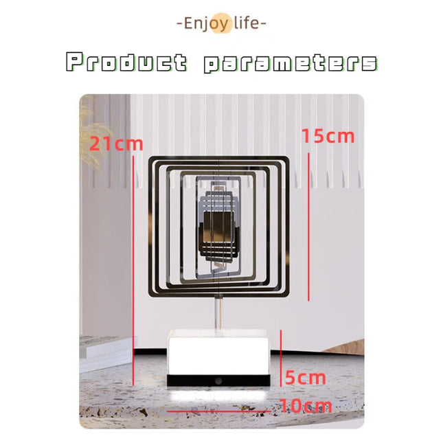 AuroSphere™ 3D Rotating Atmosphere Lamp