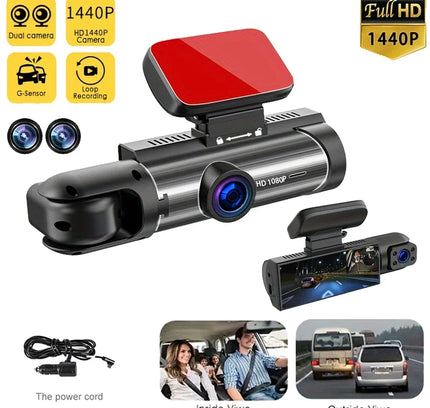 DriveGuard™️ Dual Camera Dash Cam