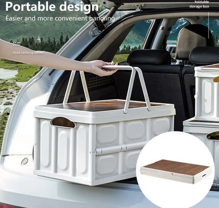 TrunkMax™ Folding Storage Box - 55L Car Organizer