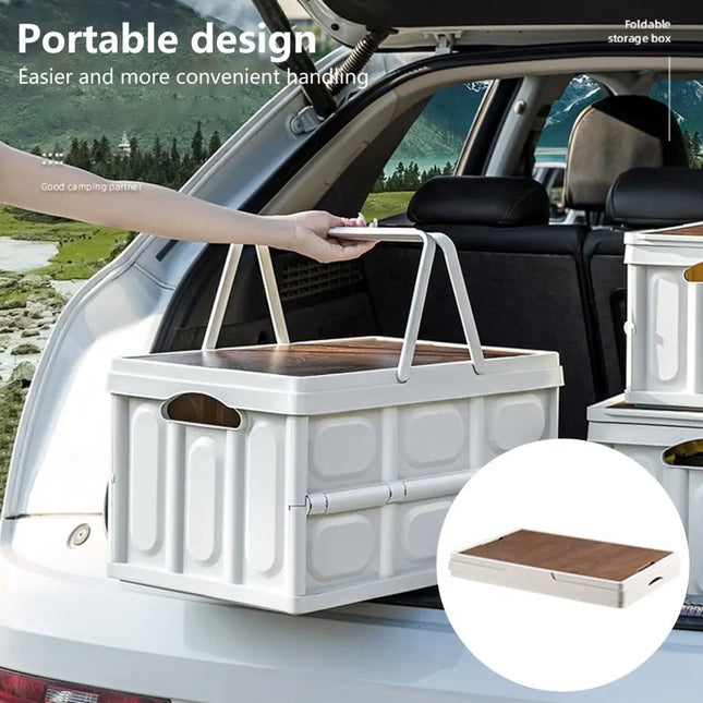 TrunkMax™ Folding Storage Box - 55L Car Organizer