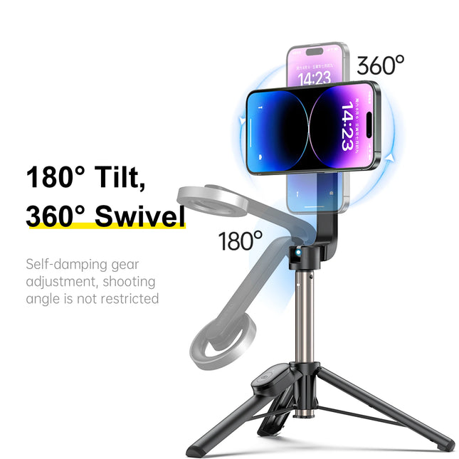 SnapTech Magnetic Selfie Stick Tripod