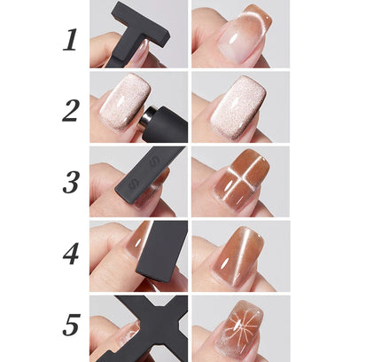 Magnetique™ 5-in-1 Nail Art Magnet Stick: Cat Magnetic Gel