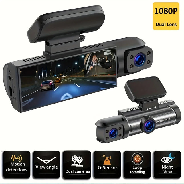 DriveGuard™️ Dual Camera Dash Cam