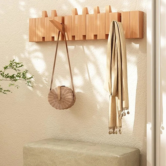 Nordic Solid Wood Coat Rack