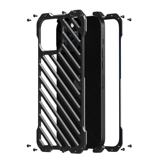 ArmorGuard™️ Metal Case for iPhone 15 14 13 12 Pro Max Plus