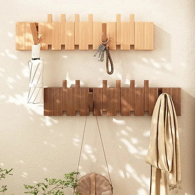 Nordic Solid Wood Coat Rack