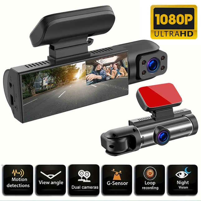 DriveGuard™️ Dual Camera Dash Cam