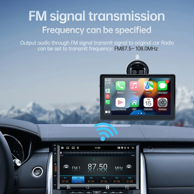 AutoNav Pro 7-inch Wireless Carplay & Android Auto for BMW E-Series