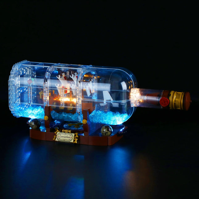 LightBrix™️ LED-Beleuchtungsset für das Bausteinset 21313 Schiff in der Flasche