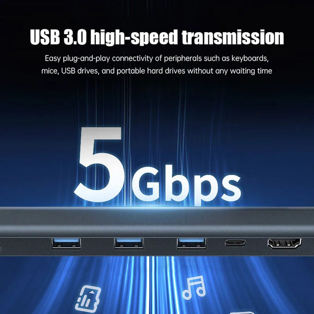 ConnectPro™ 10-in-1 USB C Hub Multiport Adapter