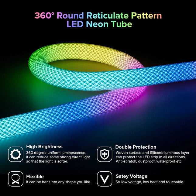 LuminaFlex™ 360 Neon-LED-Retikulastreifen