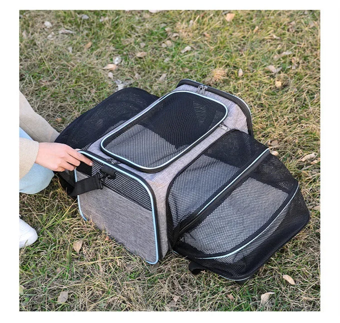 PawsPort™ Expandable Soft Pet Carrier