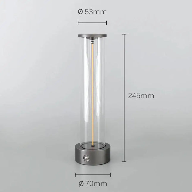 LuxeLumina™ Rechargeable Crystal Art Table Lamp