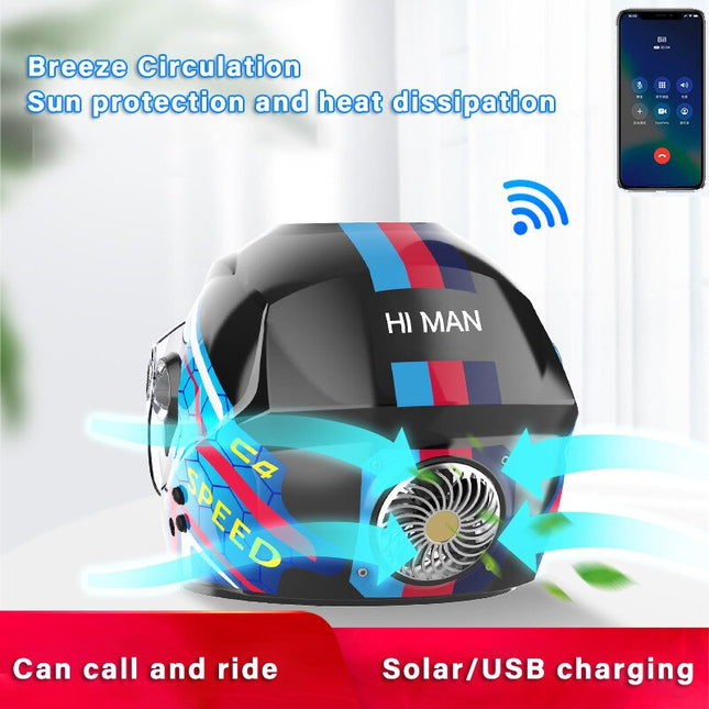 Smart Air Conditioning Helmet