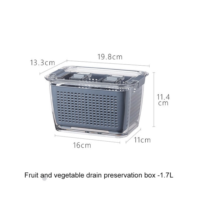 Fresh Produce Vegetable Fruit Storage Containers