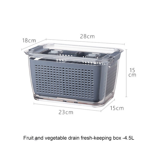 Fresh Produce Vegetable Fruit Storage Containers